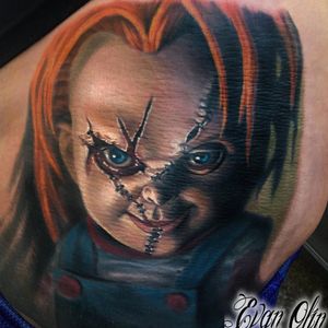 Im looking for someone who can do this tattoo for me in black and white, I do want the eyes to stay that color.Im located In Indianapolis,IN