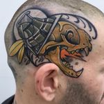 Granade Vs aggressive skull #neotraditional #neotrad #neotradsub #tattoo #ink #colors #rose #rosetattoo #skull #skulltattoo #trad #Edinburgh #edinburghtattoo #uk #uktattoo #thebestoftheday #girl #girls #girltattoo #face #tattooed #inkspiration #art #customdesign #design #scotland #scotlandtattoo #death #instagram #neotradiotionaltattooers