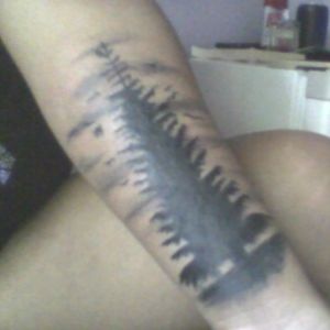 4th tattoo i have ❤🌲