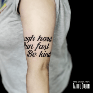 Script and quote tattoos are an awesome choice and good fits for anybody. The journey of these type of tattoos is unpredictable, fascinating and seems to never end. Some Artists specialise in lettering and their creativity and patience is impressive. .#scripttattoo #tattoodublin #tattooist #dublin #tattooideas 