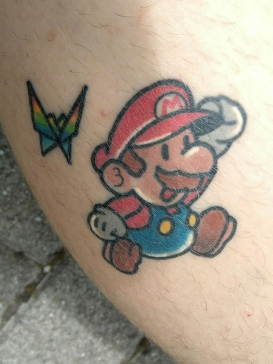 Tattoo uploaded by Timo Ro • Super Paper Mario Nintendo Video Games