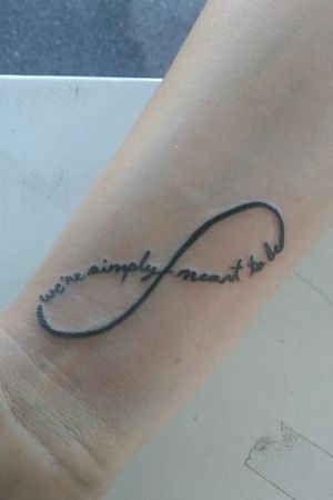 Jack and Sally, we're simplify meant to be infinity symbol.