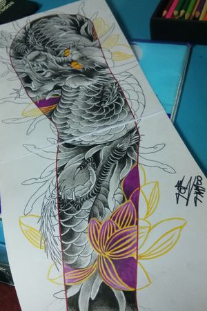 My design Japanese - dragon