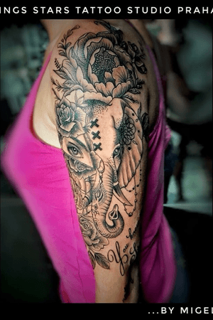 ... original tattoo design by Migel www.kingssstars.cz  