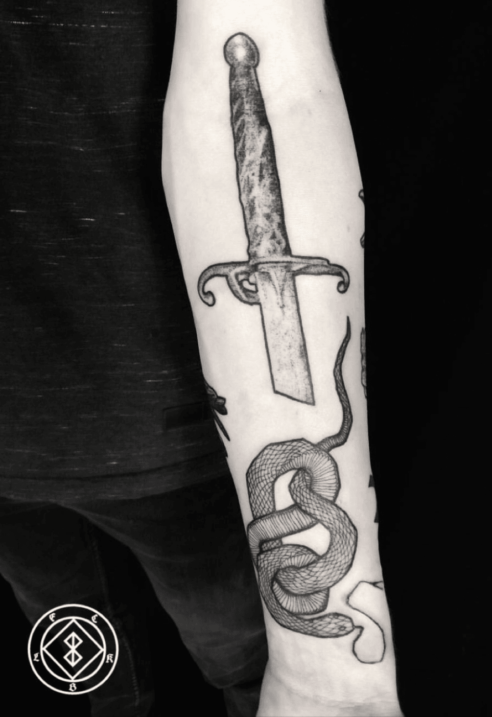 william wallace sword tattoo