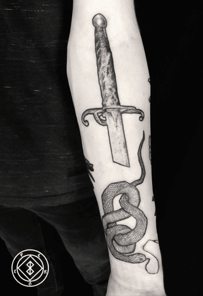 arabian sword tattoo