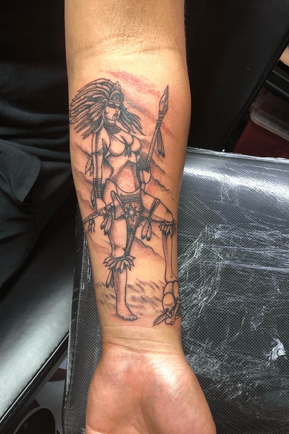 aztec warrior women tattoos