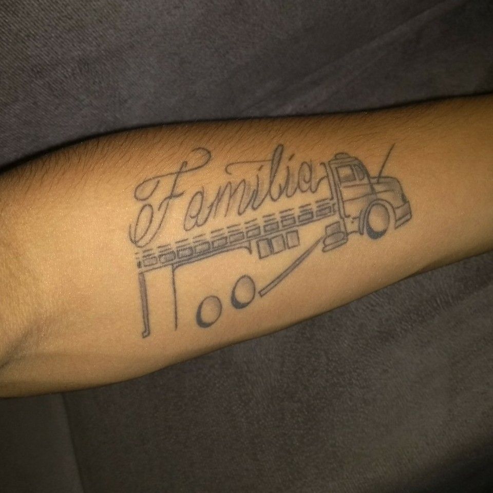 Tractor Trailer Tattoo  ClipArt Best