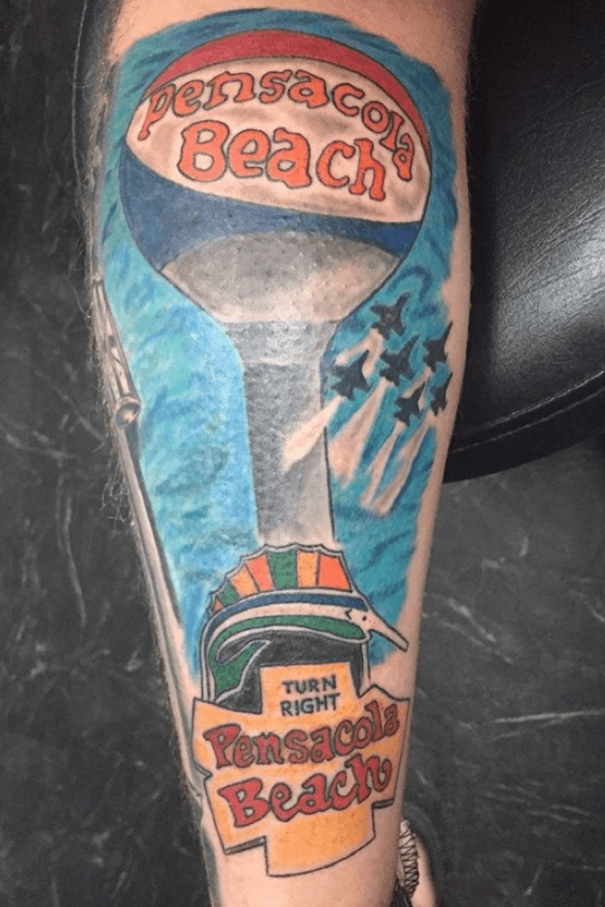Tattoo uploaded by james vornholt  Pensacola Beach  Tattoodo