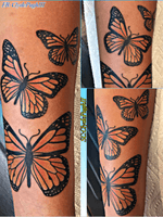 I wanted to do the 3D ones bt she wanted 2D soo 😈🤷🏿‍♂️💉 ☔️🦋🦋🦋#purple_inkxx #tattooist #tattooartist #tattoo #tattoos #tattooart #tattooartist #tatted #tattoomagazine #tattoogirl #inked #inkedup #ink #inkmaster #tattoolife #tattoolove #colortattoo #butterfly #butterflytattoo #tattooideas #tattooistartmag #tattooing #tattooartistwanted #darkskinbodyart