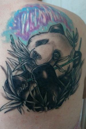 #Panda #tattoodesign #tattooart 