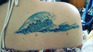 For my brother because our relationship is wavy yet beautiful like the ocean that he so very much loves. 