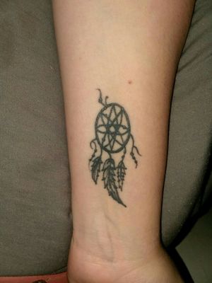 Dream catcher by Blake at frogs ink house