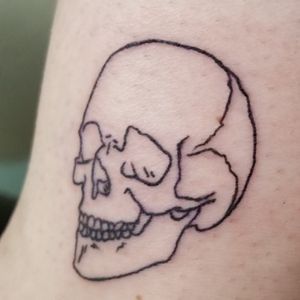 Skull tattoo!