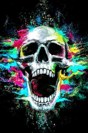 #skulls  #colorful 