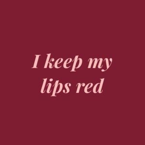 #lips #red #antology
