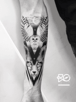 By RO. Robert Pavez • Night Lords V • done in @inkdistrictamsterdam - 🇳🇱 2018 #engraving #dotwork #etching #dot #linework #geometric #ro #blackwork #blackworktattoo #blackandgrey #black #tattoo #fineline