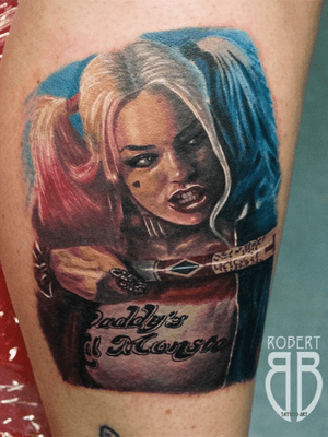 Harley Quinn DC tattoo