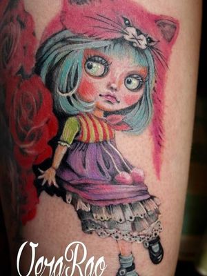 Blythe doll tattoo
