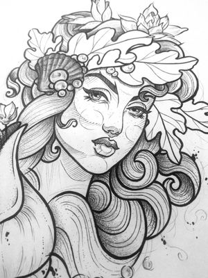 Afrodite ***Disponível*** #Goddess #greekmythology #greek #greekgod #sketchtattoo #sketch #designer #tattooart #tattooartist #dotworktattoo #dotwork #woman #Venus