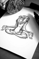 Rafiki - O Rei Leão ***DISPONÍVEL*** #rafiki  #disneytattoo #disney #tattooart #tattooartist #draw #drawing #sketchtattoo #sketch #dotworktattoo #dotwork #TheLionKing #lionkingtattoo #lionking #lionkinghakunamatata #hakunamatatatattoo #hakunamatata #monkeytattoo #monkey 