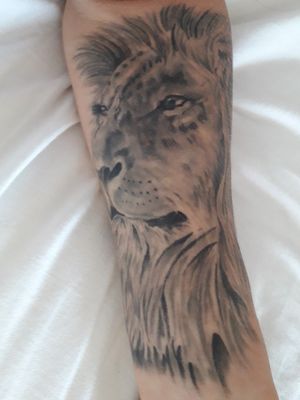 My first tattoo Lion