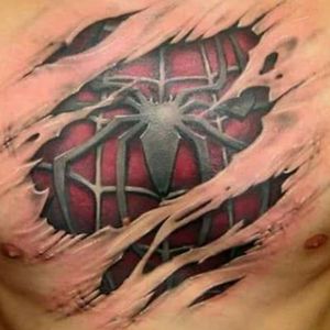 The amazing Spiderman tattoo by my best friend. *Not my tattoo*