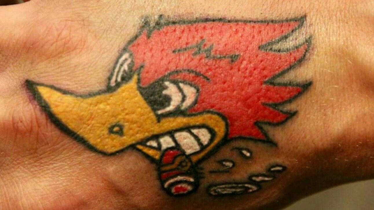 Cusick Tattoos  Woody Woodpecker  Sticker Style by  Facebook