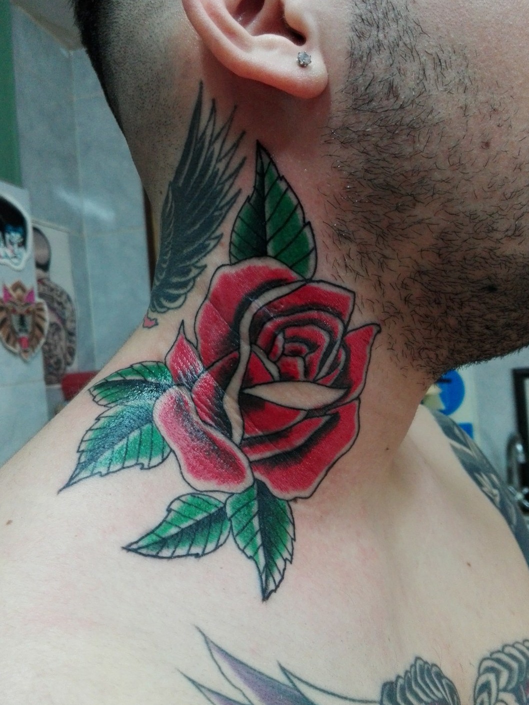 Tattoo uploaded by Luko Maluko • #rosestattoo #traditionaltattoo  #traditionaltattoos #lukomaluko #clubtracional • Tattoodo