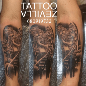 Tattoo by tattoo zevilla