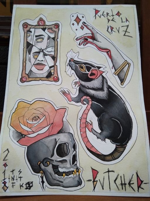 Flash tattoo