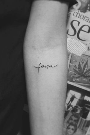Força / Strength / Fuerza / Forza https://www.instagram.com/dilines.tattoo/