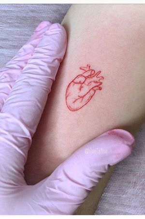 #heart #hearttattoo #red 