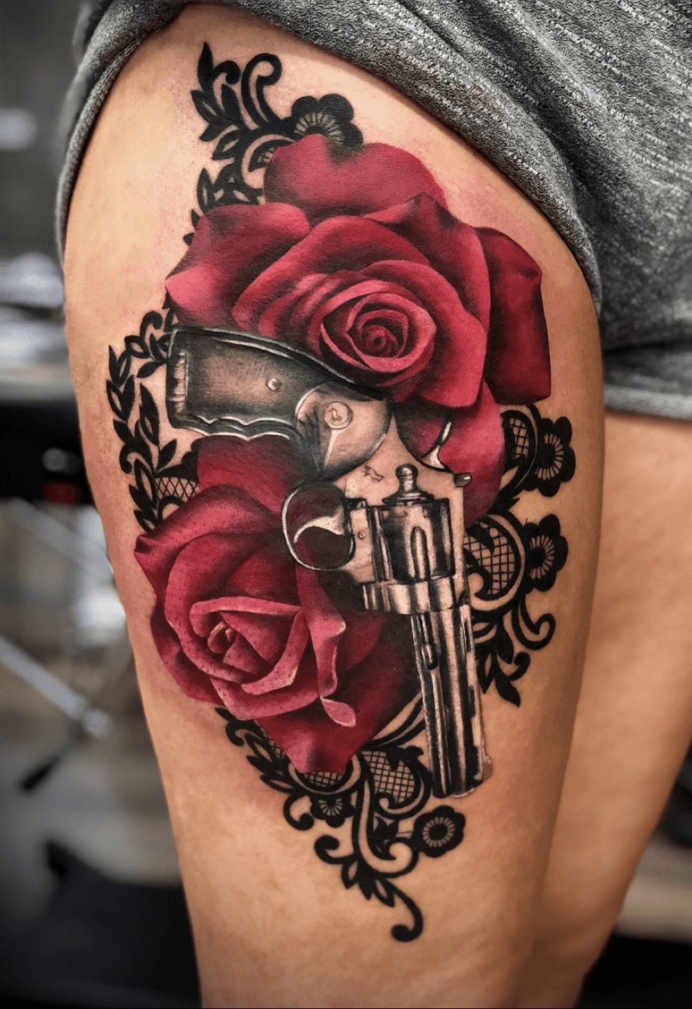 20 Stunning 1911 Pistol Tattoos Ideas  Tattoo Twist