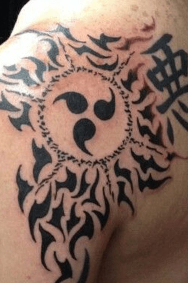 Tattoo uploaded by Giorgos Galetsas • Kimimaro curse mark 🀄#Black #naruto  #animeinspired • Tattoodo