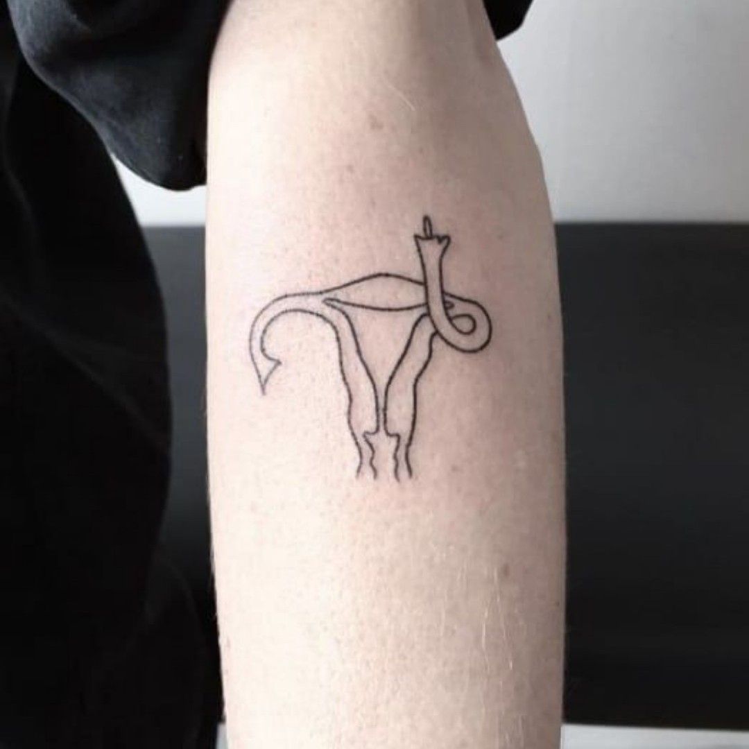 Endometriosis tattoo