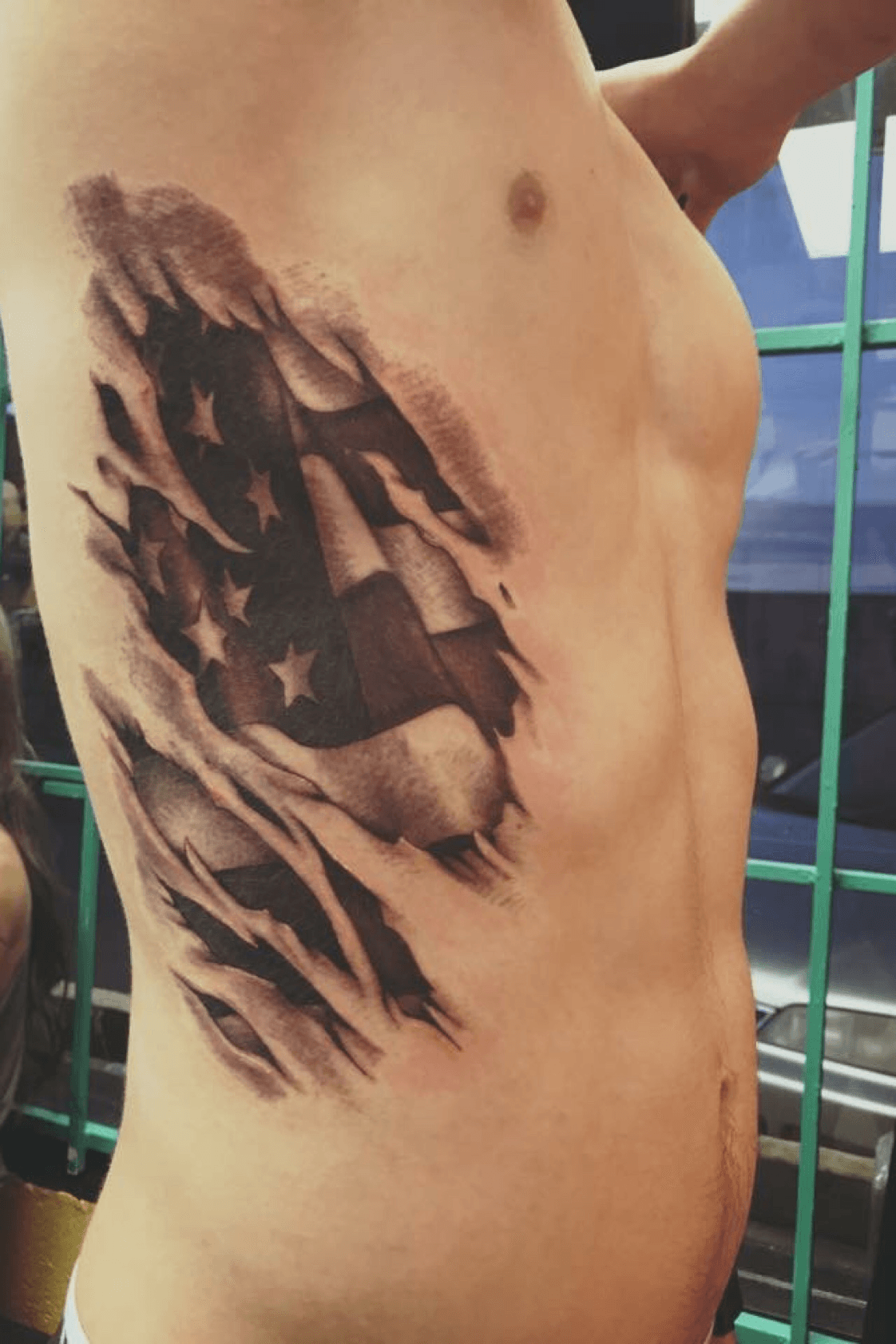 Top 30 American Flag Tattoo Design Ideas Sleeve Back Black And White   Saved Tattoo