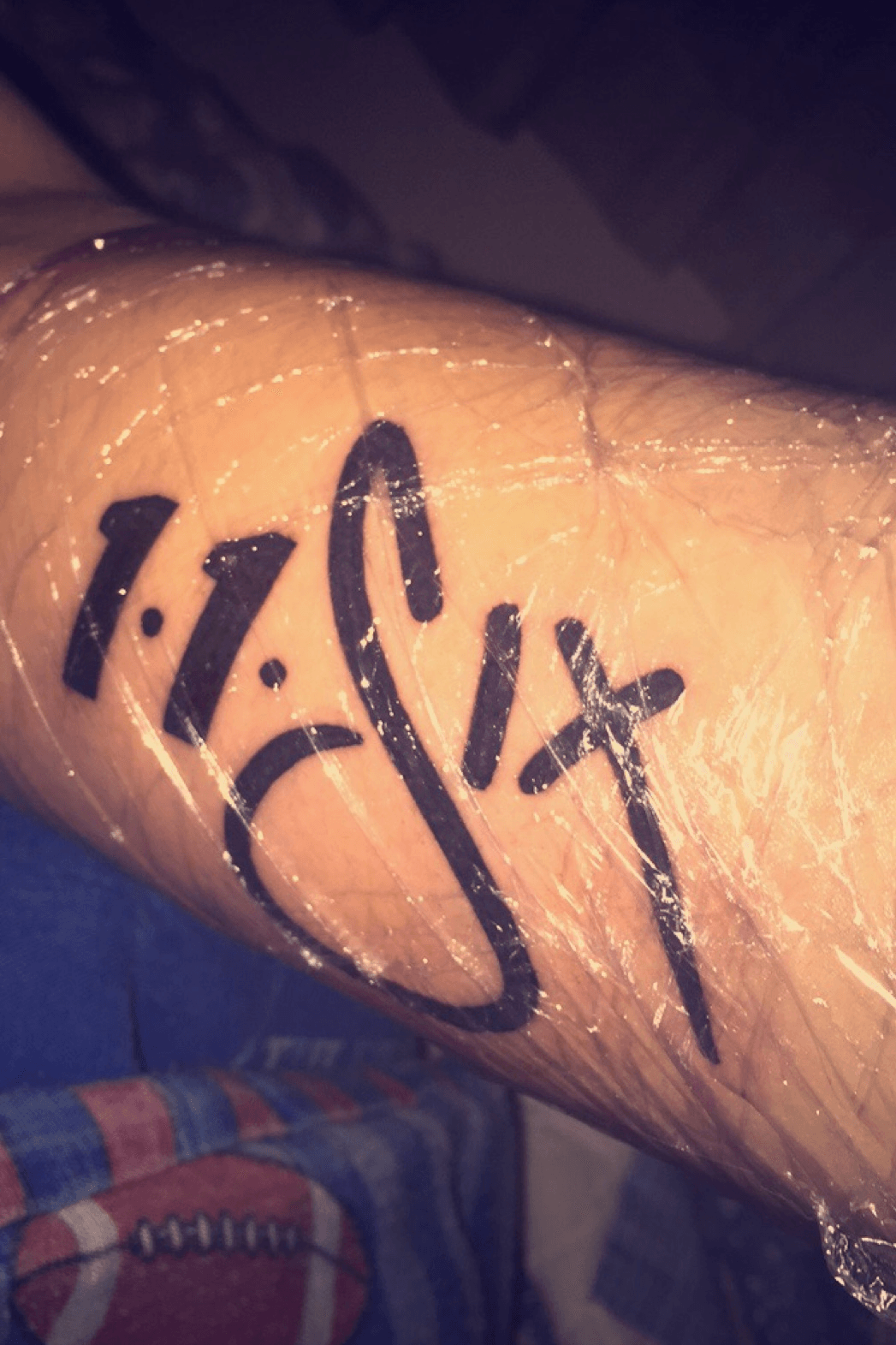 Twitter 上的INK180BossFun little 116 tattoo I did tonight 116Family  Lecrae httptcoxAPXqWSc2d  Twitter