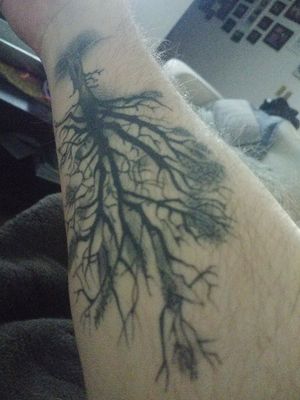 #tree  tattoo on #forearm 