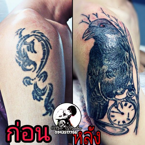 Tattoo from bamboo tattoo thailand hua-hin