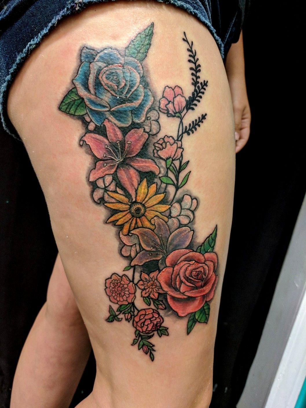 Tattoo uploaded by Katt Franich • English Rose half sleeve • Tattoodo