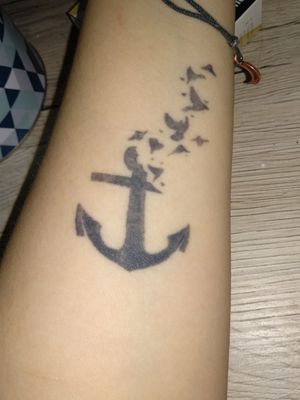 My first tattoo. It's for my best friend.