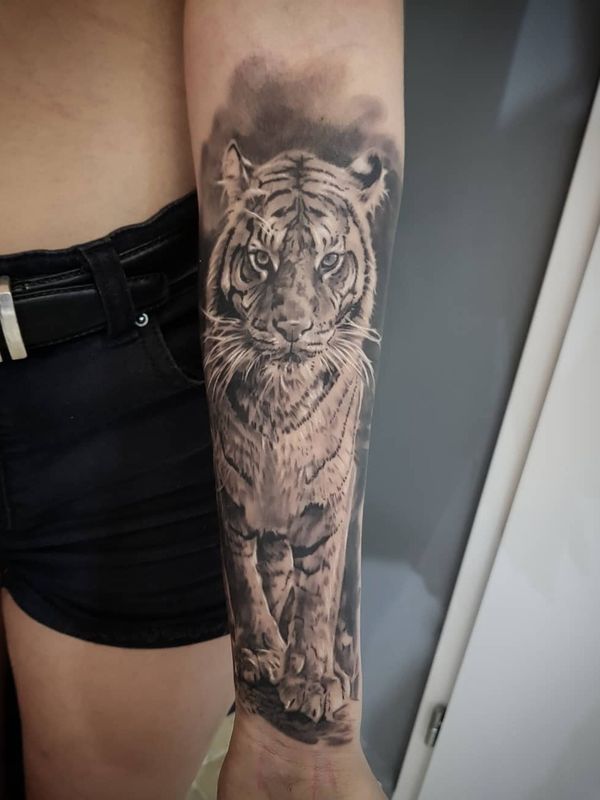 Tattoo from Marcin Nencek Grey eye Tattoo
