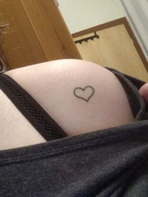 My second tattoo.It's for remembering that I can love.