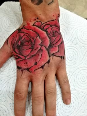 #tattoo #rose #trashpolkatattoo 