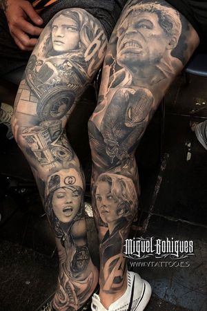 marveltattoo and some realistic composition