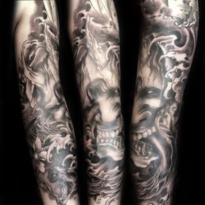 Tattoo Uploaded By Subzhen 般若花臂 6554 Tattoodo