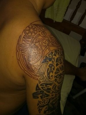 Quase concluída minha maori indica tattoo att boa vista RR BRASIL