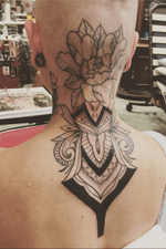 Tatto by ma fiend. Salzburg guesting. #tattoo #tattooaetist #ornamental #dotwork #blackwork #headtattoo