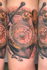 #tattoo #tattoos #blackwork #realistic #realistictattoo #compass #anchor #map #candle #seal #journey #taot #刺青 #寫實刺青 #寫實 #指北針 #船錨 #地圖 #⚓️ #🕯#彩色刺青 #彩色寫實  